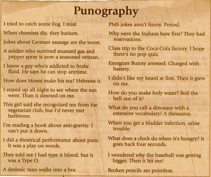 Sex Puns List 78